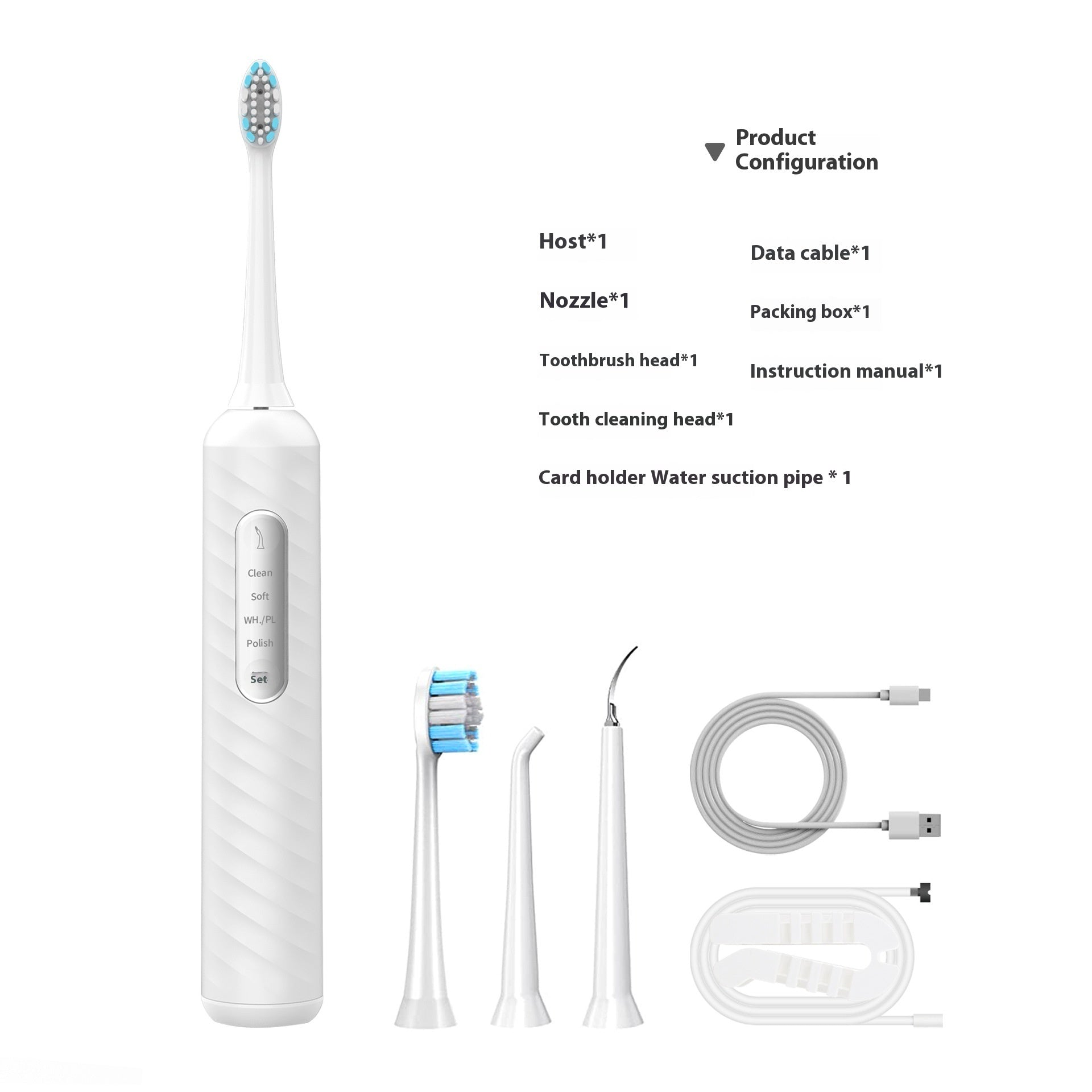 Cepillo Ultrasónico Antisarro